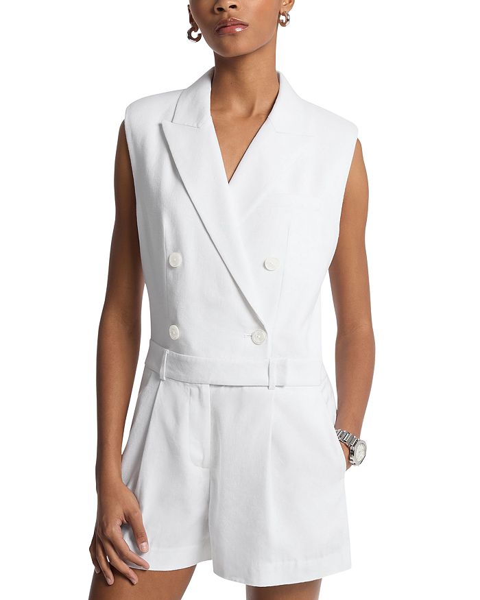 Двубортный комбинезон Michael Kors, белый
Двубортный комбинезон Michael Kors, белый