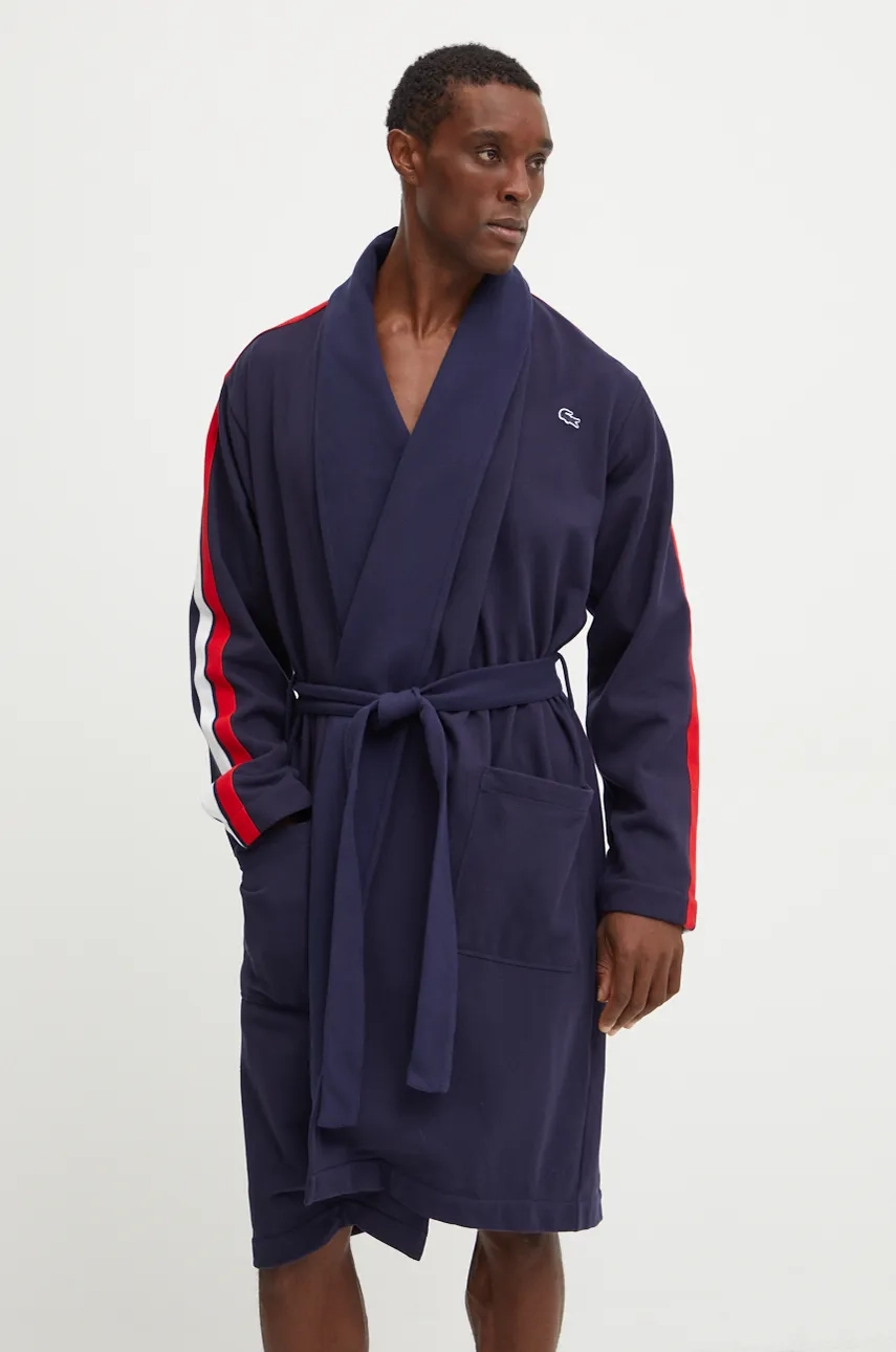 Хлопковый халат Lacoste, темно-синий
Хлопковый халат Lacoste, темно-синий