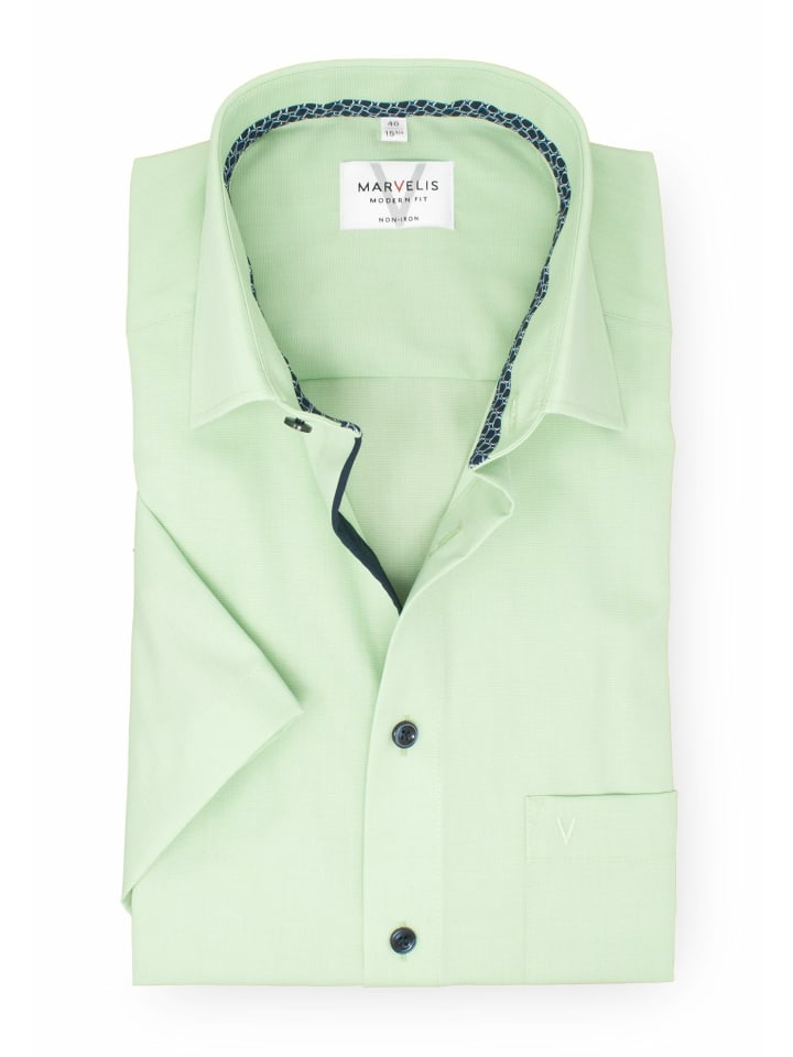 Рубашка MARVELIS, зеленый
Рубашка MARVELIS, зеленый