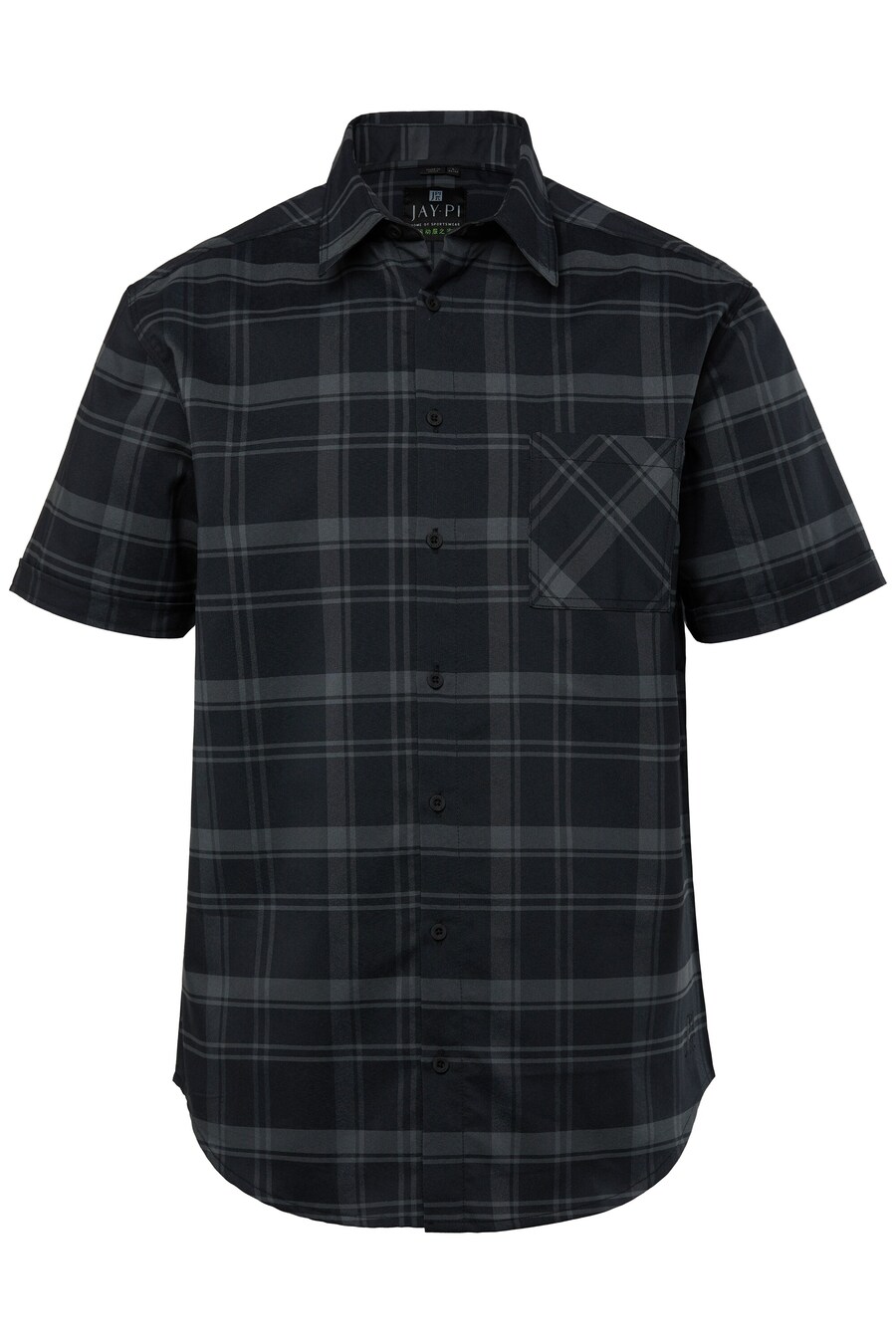 Рубашка обычного кроя на пуговицах JAY-PI, черный
Рубашка обычного кроя на пуговицах JAY-PI, черный