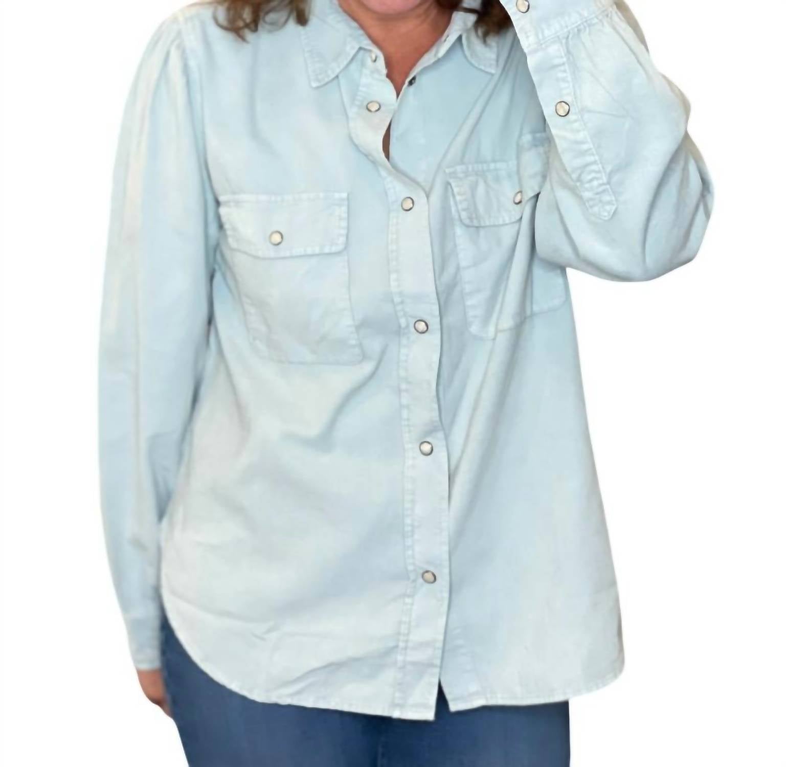 Детская вельветовая рубашка Harper в цвете Sioux Sky Dylan
Детская вельветовая рубашка Harper в цвете Sioux Sky Dylan