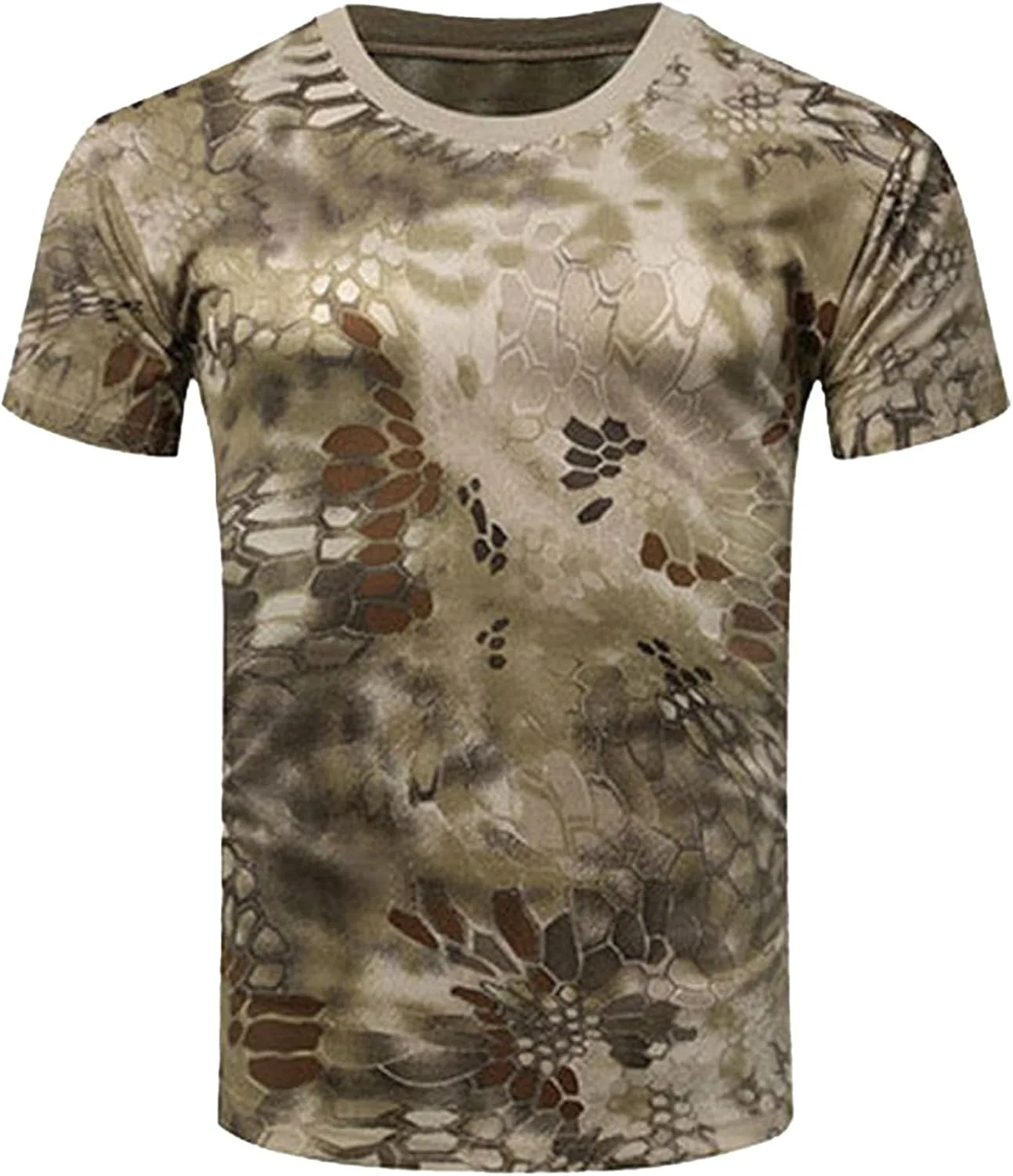 Мужская футболка Camouflage с коротким рукавом, легкая, быстросохнущая SWJGLITTR
Мужская футболка Camouflage с коротким рукавом, легкая, быстросохнущая SWJGLITTR