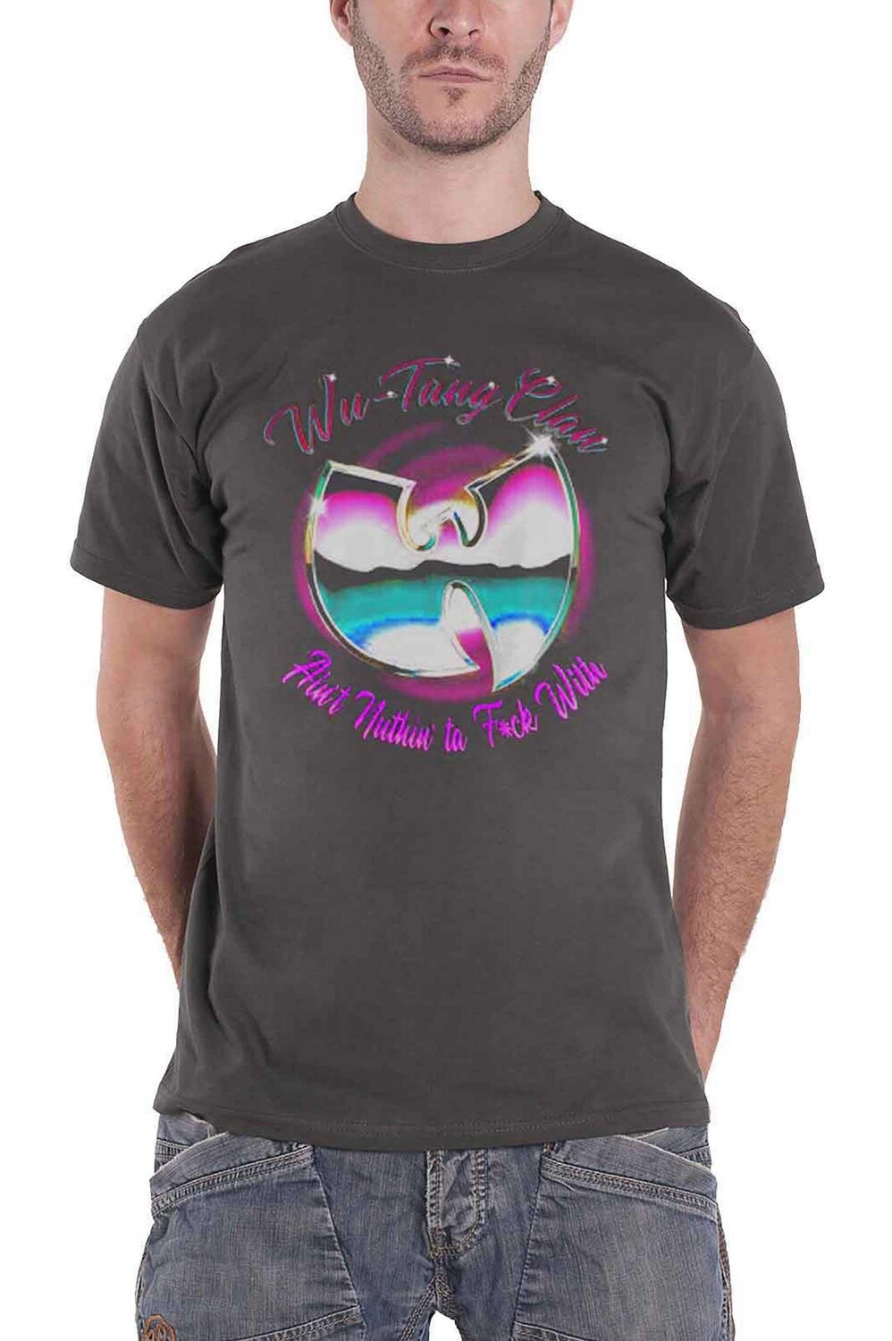 Футболка Aint Nuthing Ta F 'Wit Wu Tang Clan, черный 
Футболка Aint Nuthing Ta F 'Wit Wu Tang Clan, черный