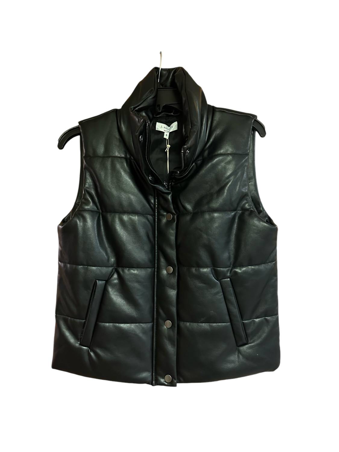 Женский стеганый жилет из искусственной кожи черного цвета J. Society, Черный, Женский стеганый жилет из искусственной кожи черного цвета J. Society
Женский стеганый жилет из искусственной кожи черного цвета J. Society, Черный, Женский стеганый жилет из искусственной кожи черного цвета J. Society