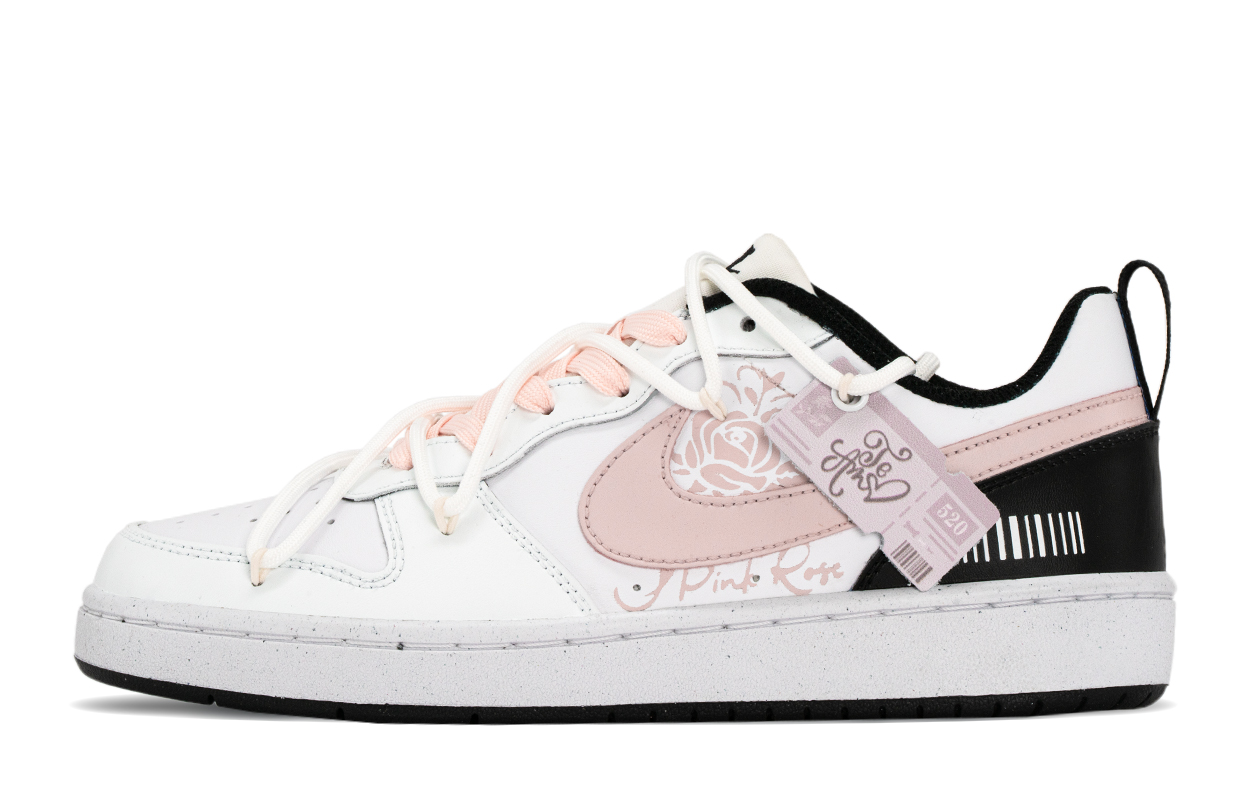 Детские кроссовки для скейтбординга Court Borough с низкой амортизацией, износостойкие, для подростков Nike, белый/розовый/черный
Детские кроссовки для скейтбординга Court Borough с низкой амортизацией, износостойкие, для подростков Nike, белый/розовый/черный