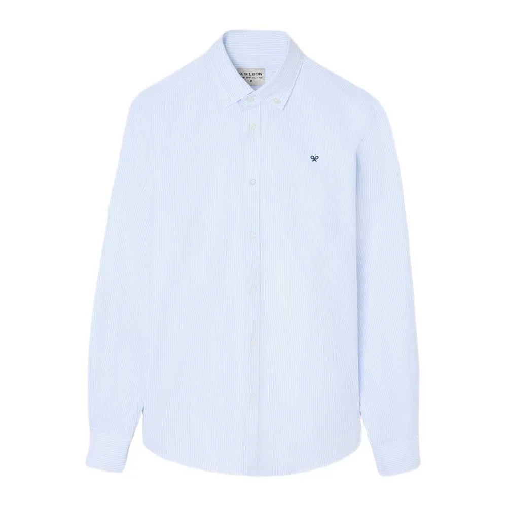 Рубашка с длинным рукавом Silbon Sport Oxford Stripes, синий
Рубашка с длинным рукавом Silbon Sport Oxford Stripes, синий