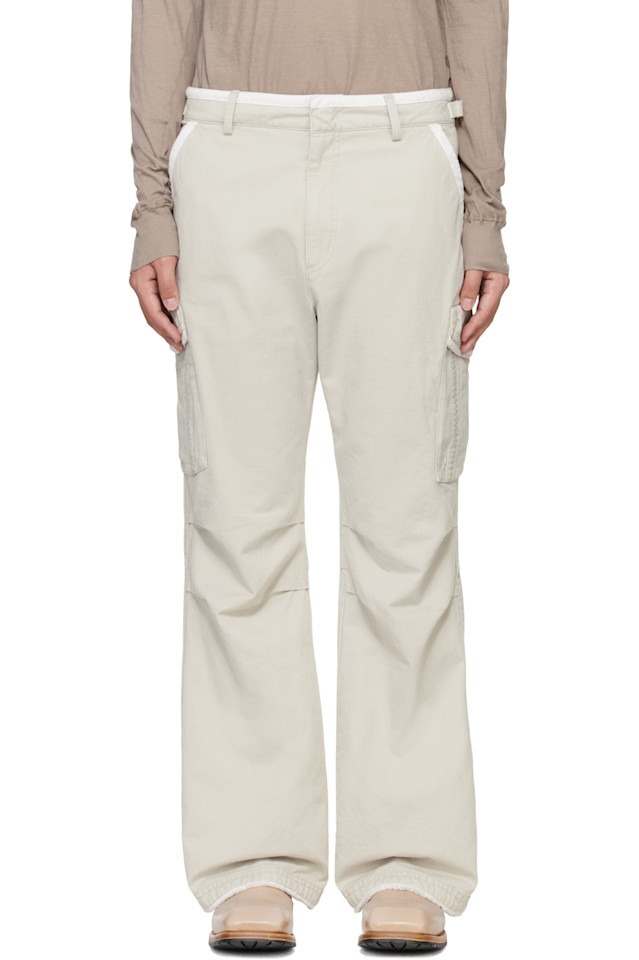 Эксклюзивные бежевые брюки ep.7 09 от Ssense Xlim, цвет oat
Эксклюзивные бежевые брюки ep.7 09 от Ssense Xlim, цвет oat