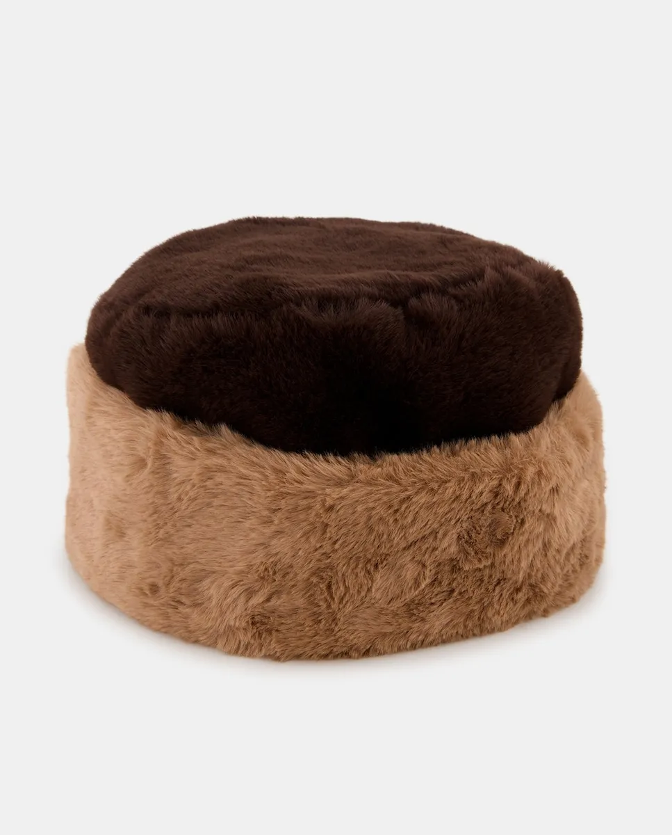 Шапка из искусственного меха Nine West, коричневый
Шапка из искусственного меха Nine West, коричневый