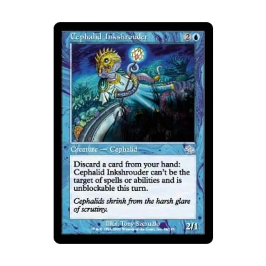 CCG Цефалид Чернильный покров (U), MTG - Judgment
CCG Цефалид Чернильный покров (U), MTG - Judgment