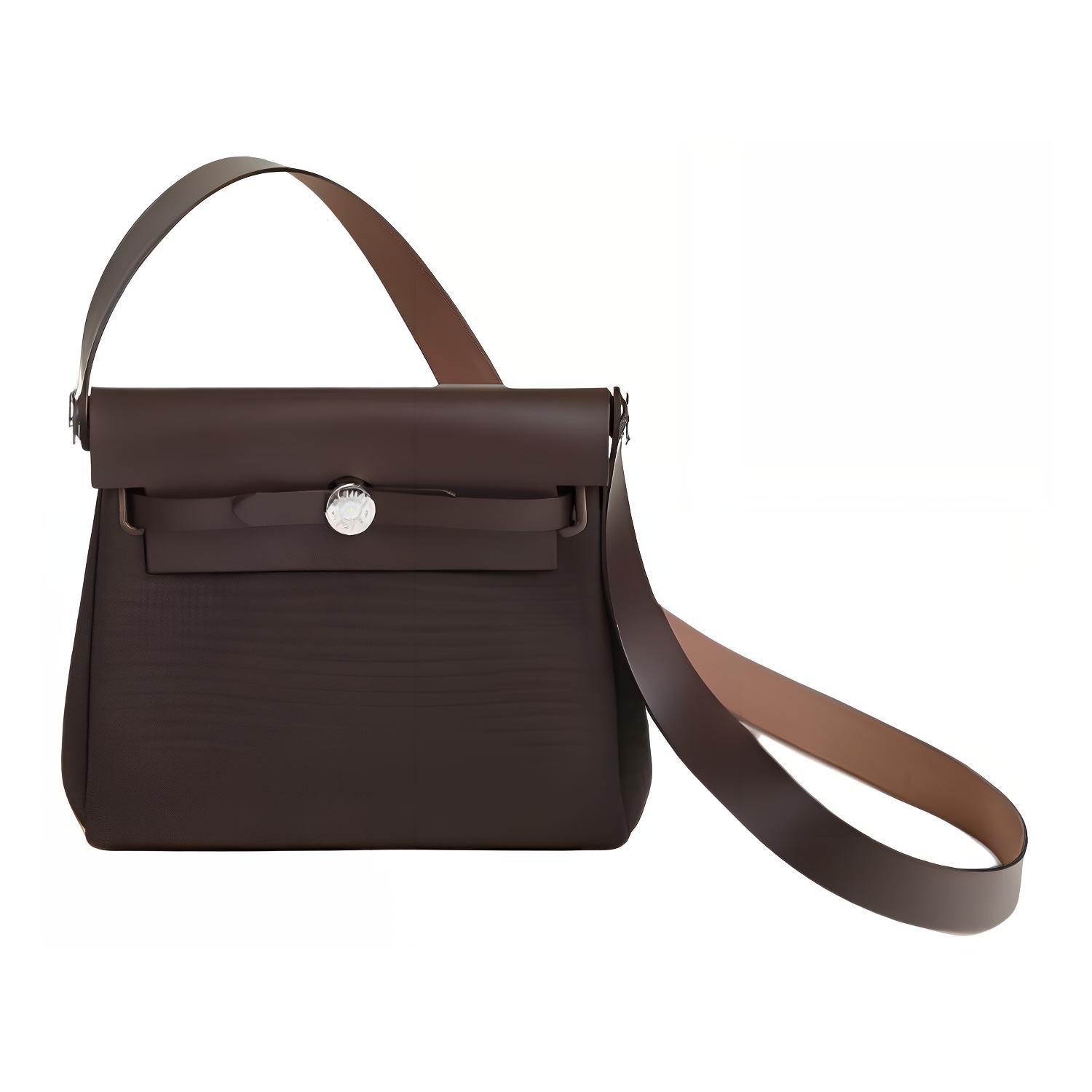 Рюкзак мини Canvas с кожаными лямками для женщин Ebony HERMES, w stamp
Рюкзак мини Canvas с кожаными лямками для женщин Ebony HERMES, w stamp