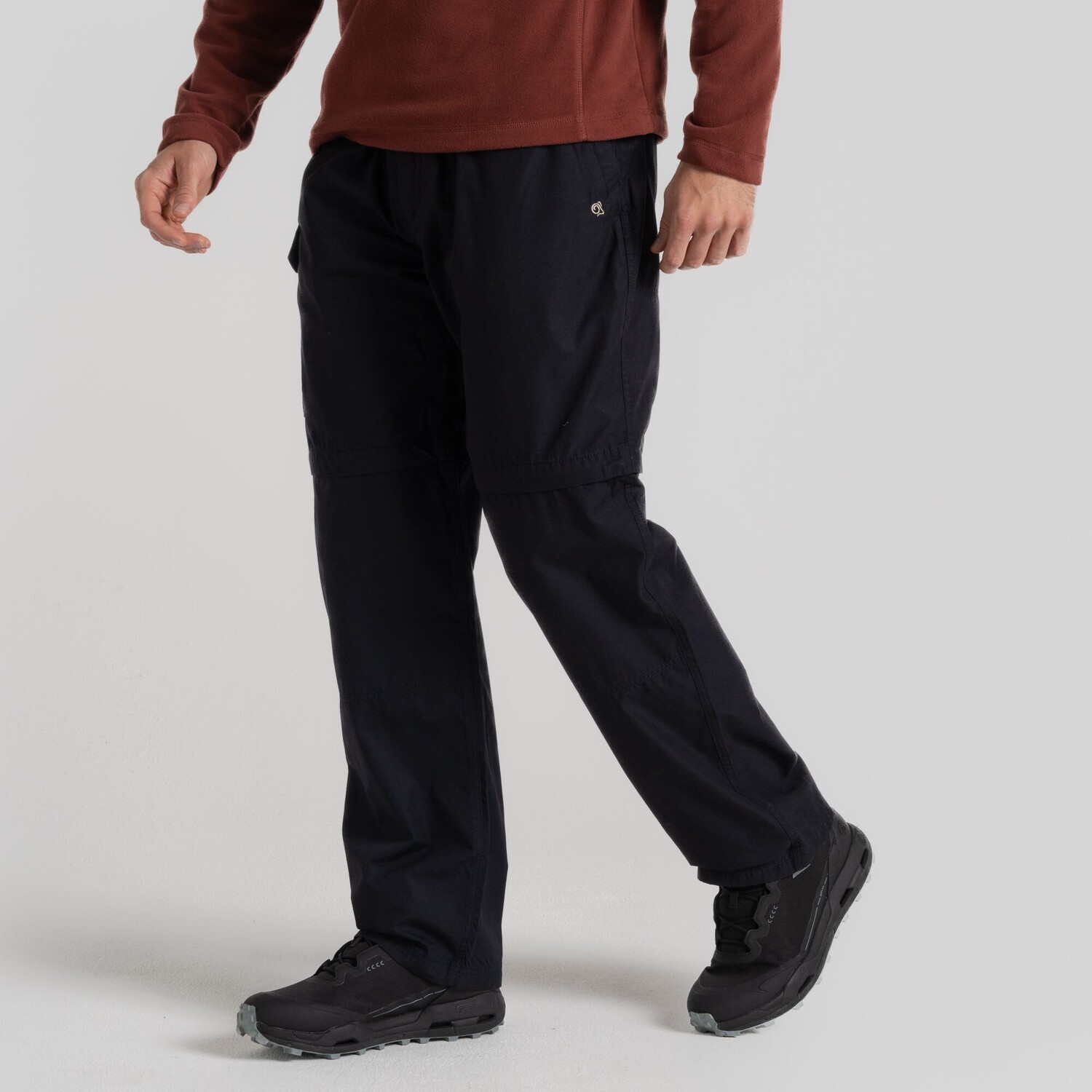 Брюки Craghoppers Kiwi Convertible на молнии, темно-синий 
Брюки Craghoppers Kiwi Convertible на молнии, темно-синий