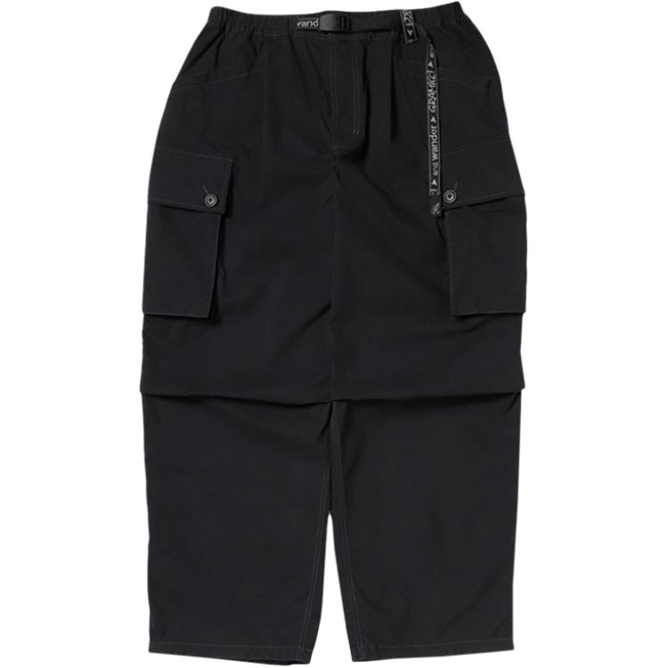 And Wander X, SS25 унисекс карго штаны Gramicci, черный
And Wander X, SS25 унисекс карго штаны Gramicci, черный