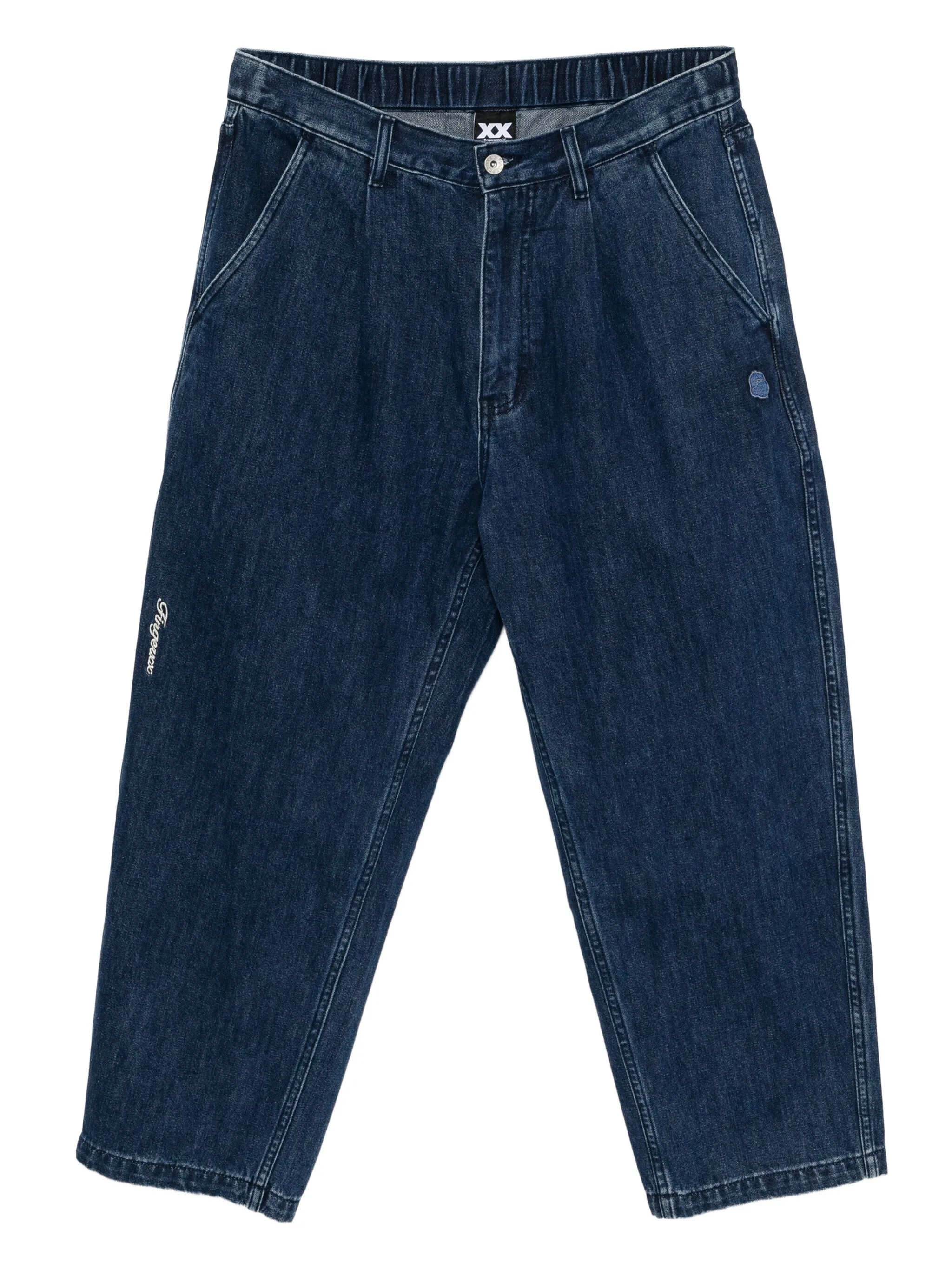 Джинсы с нашивкой-логотипом Fingercroxx, синий
Джинсы с нашивкой-логотипом Fingercroxx, синий