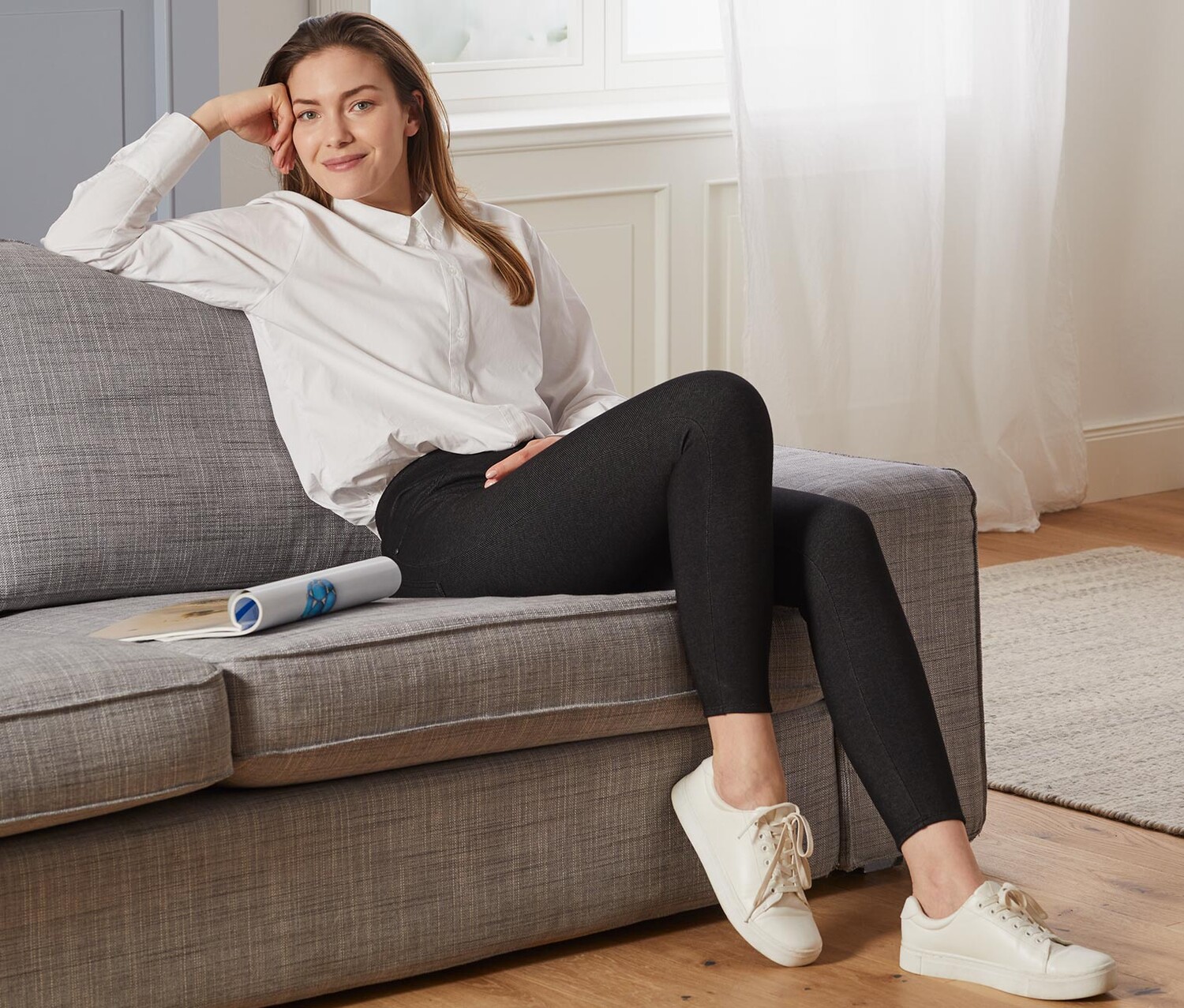 Леггинсы на подкладке Tchibo, черный деним
Леггинсы на подкладке Tchibo, черный деним