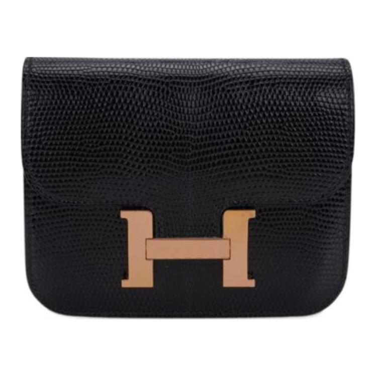 HERMES Кошелек из кожи ящерицы Констанс Слим
HERMES Кошелек из кожи ящерицы Констанс Слим