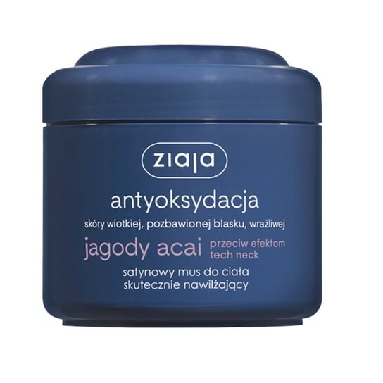Атласный мусс для тела, 200 мл Ziaja, Acai Berries 
Атласный мусс для тела, 200 мл Ziaja, Acai Berries