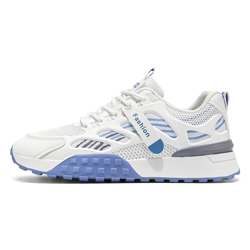 Низкие повседневные туфли с амортизацией, износостойкие, дышащие, отводящие влагу. Мужские Sportful, White Blue 
Низкие повседневные туфли с амортизацией, износостойкие, дышащие, отводящие влагу. Мужские Sportful, White Blue