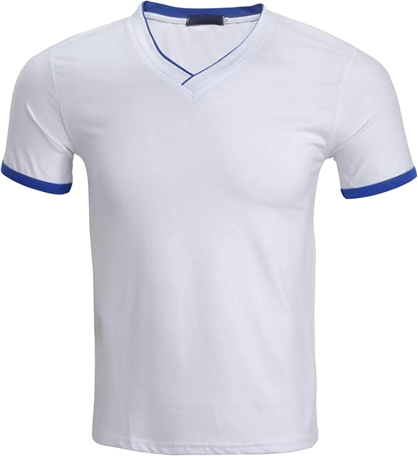 Мужская футболка V-образного выреза с цветными блоками DGHM-JLMY
Мужская футболка V-образного выреза с цветными блоками DGHM-JLMY