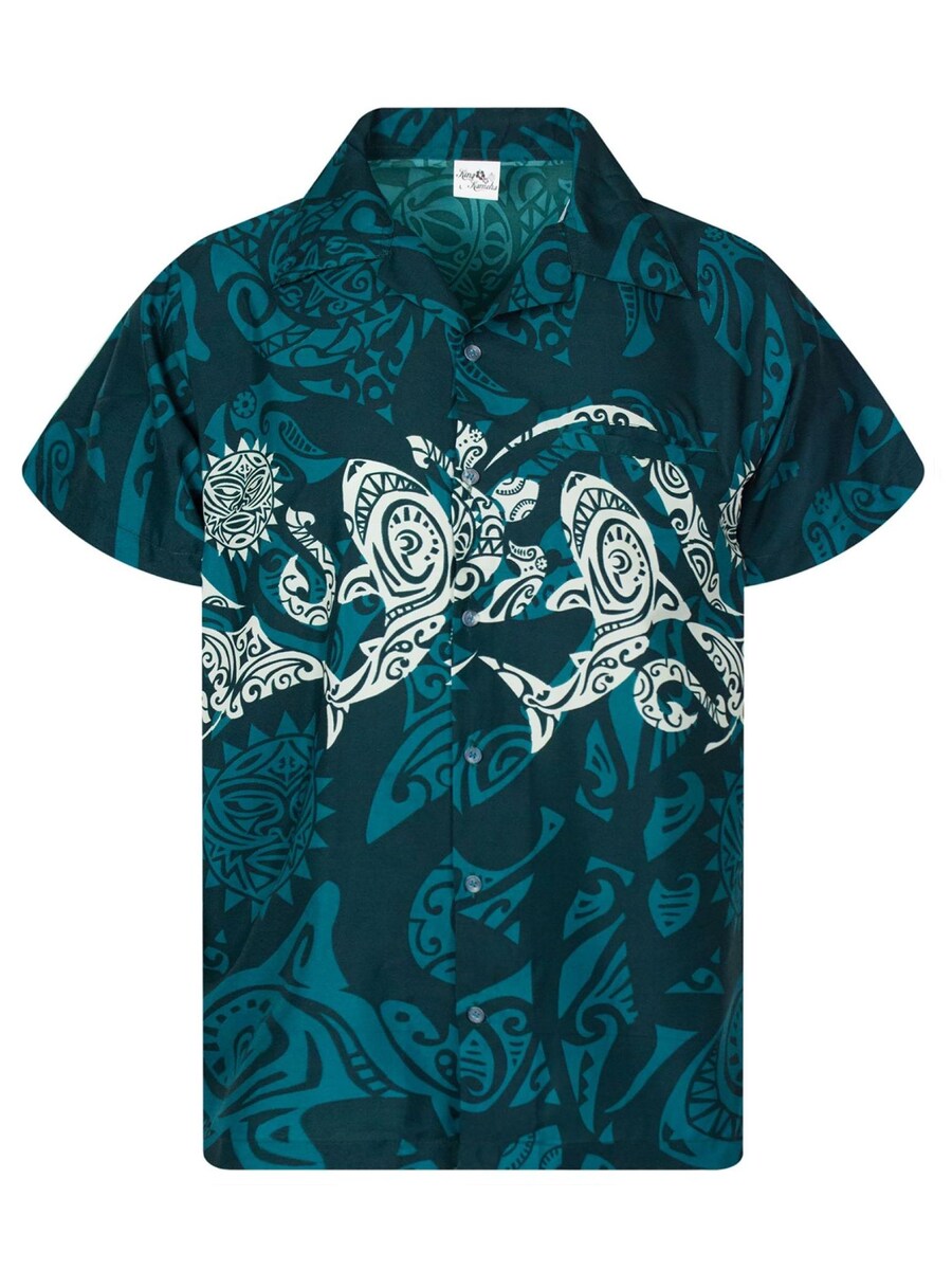 Рубашка King Kameha Maori Chest, цвет Petrol
Рубашка King Kameha Maori Chest, цвет Petrol