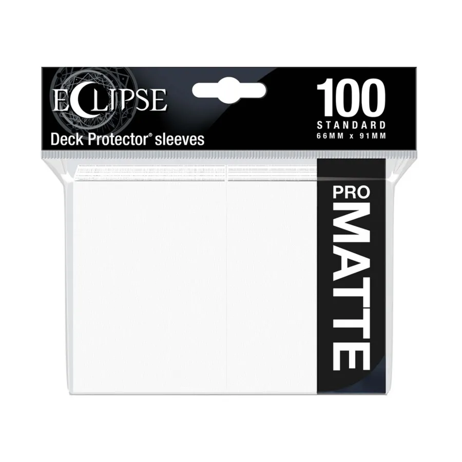 Eclipse Matte — Арктический белый (100), Card Sleeves - Standard - Black & White (Ultra Pro)
Eclipse Matte — Арктический белый (100), Card Sleeves - Standard - Black & White (Ultra Pro)