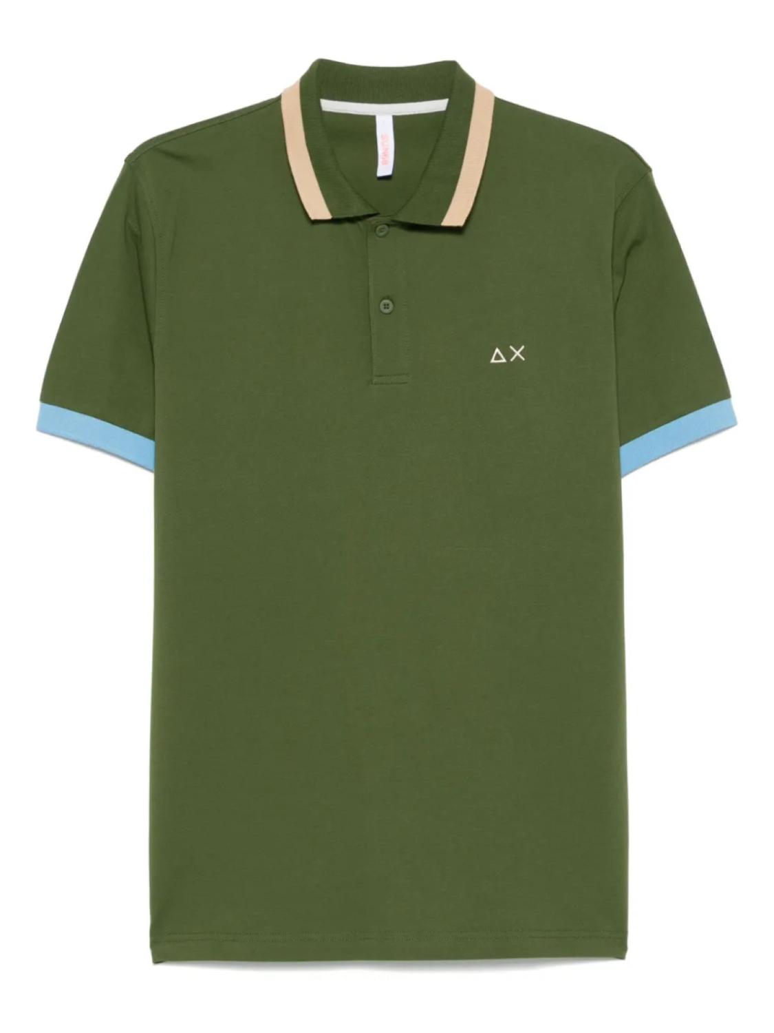 Sun 68 рубашка поло с вышитым логотипом, зеленый
Sun 68 рубашка поло с вышитым логотипом, зеленый