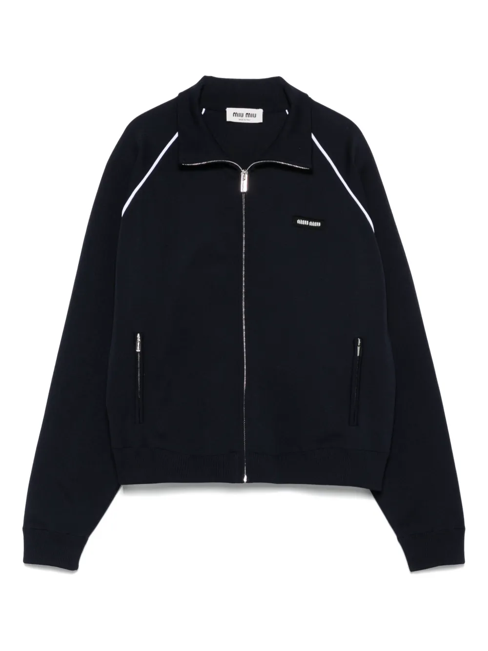 Толстовка с нашивкой-логотипом MIU MIU, синий
Толстовка с нашивкой-логотипом MIU MIU, синий