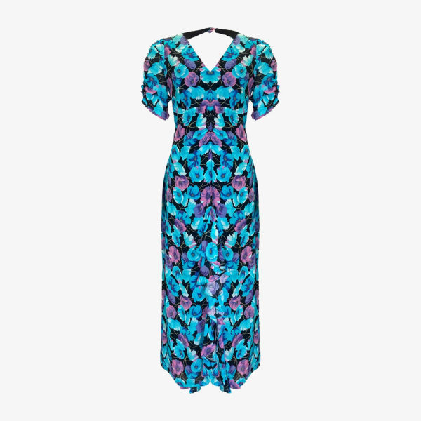 Платье Ro&Zo с расклешенными рукавами, синий
Платье Ro&Zo с расклешенными рукавами, синий