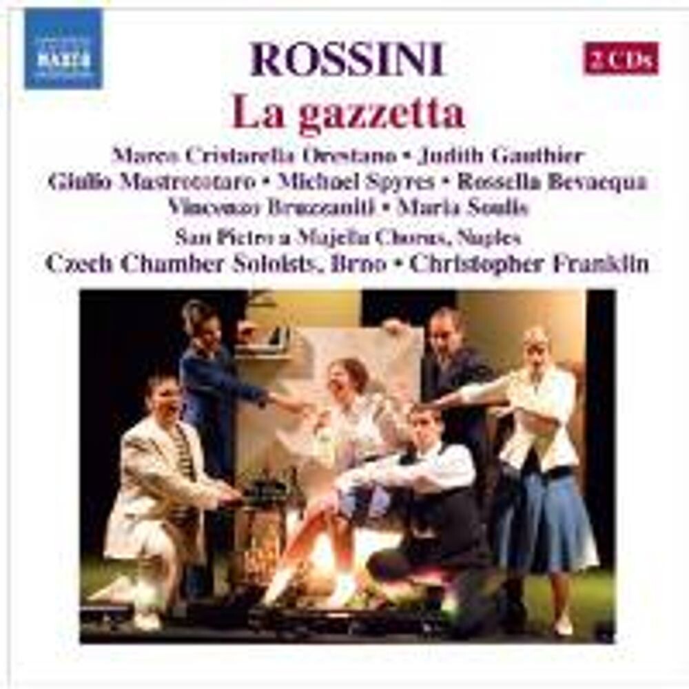Диск CD Rossini:La Gazzetta - Gioachino Rossini
Диск CD Rossini:La Gazzetta - Gioachino Rossini