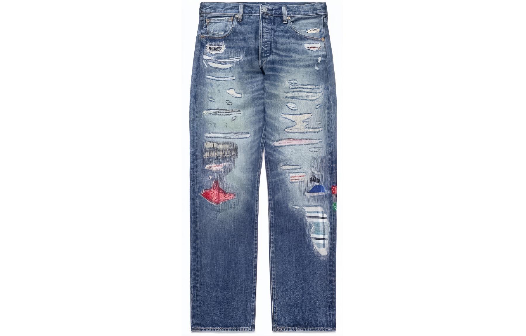 Джинсы X Clot 501 Levis, сине-серый
Джинсы X Clot 501 Levis, сине-серый