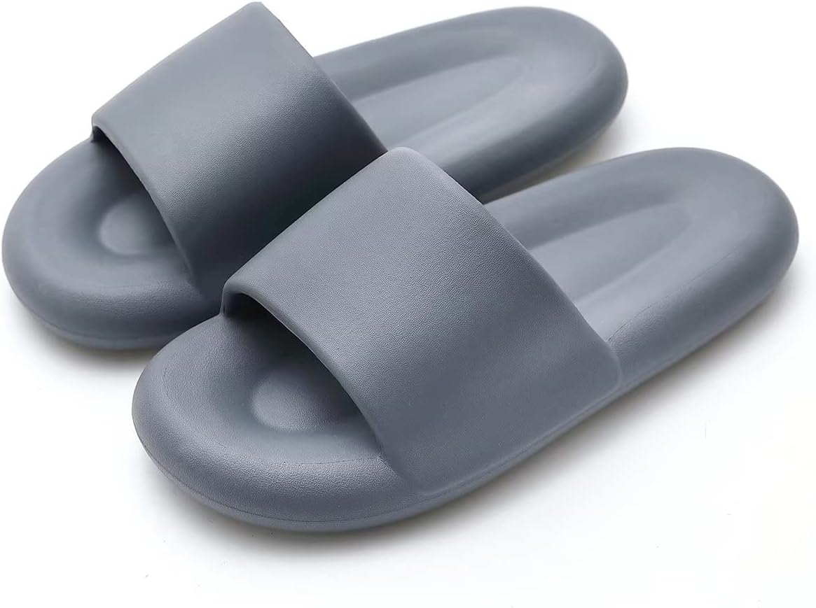 Мужские и женские домашние тапочки с антивскользящей мягкой подошвой для ванной, пляжа и отеля Zonkacen, серый
Мужские и женские домашние тапочки с антивскользящей мягкой подошвой для ванной, пляжа и отеля Zonkacen, серый