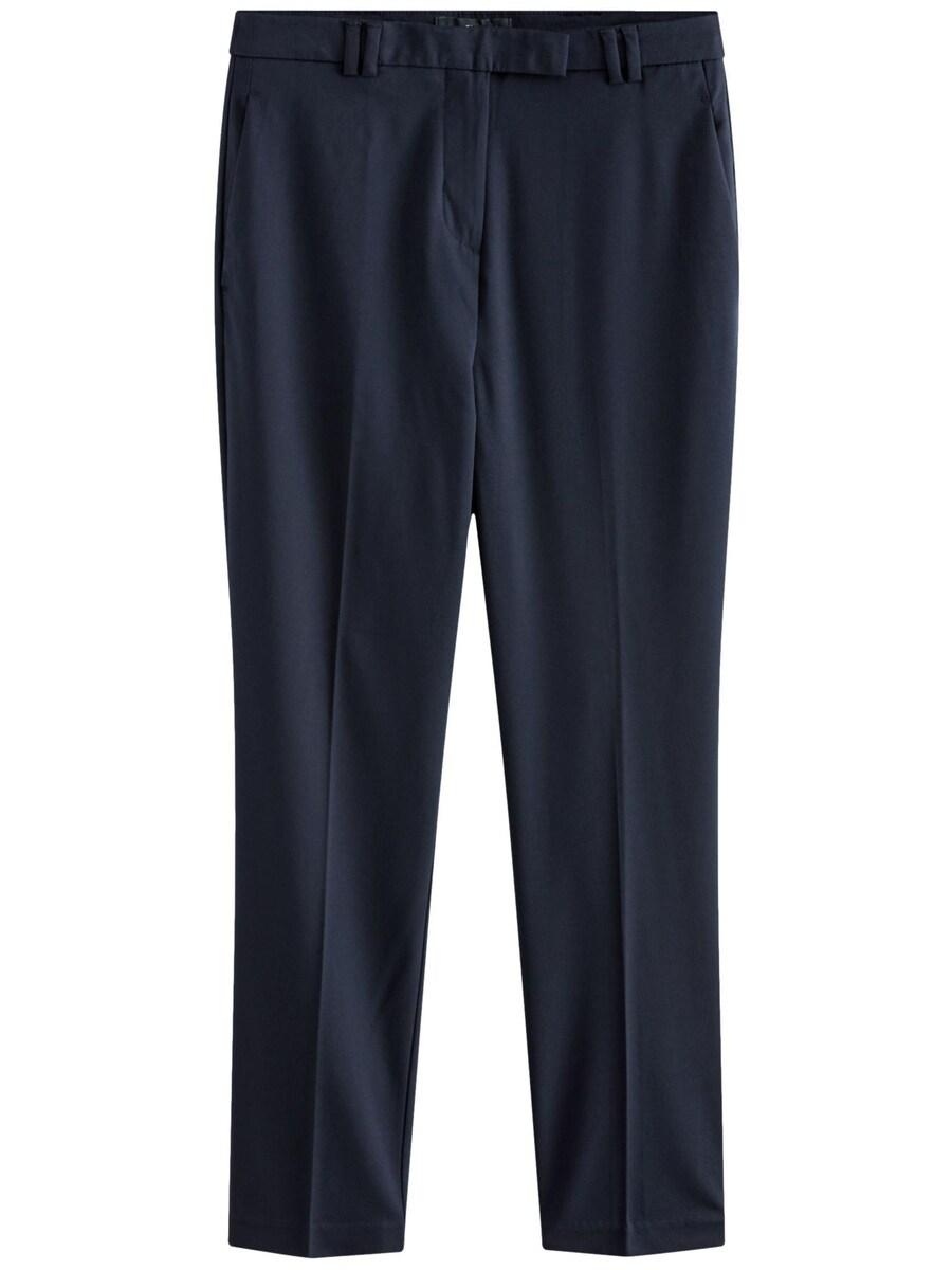 Узкие брюки со складками Next, темно-синий
Узкие брюки со складками Next, темно-синий