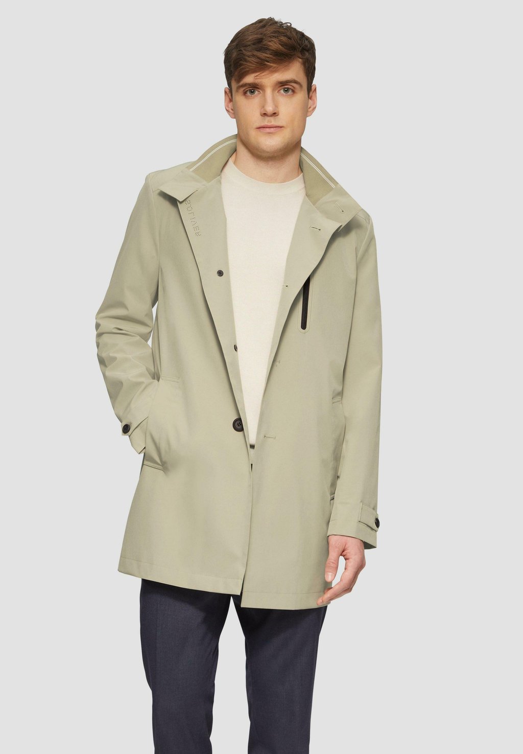 Короткое пальто s.Oliver BLACK LABEL, бежевый
Короткое пальто s.Oliver BLACK LABEL, бежевый