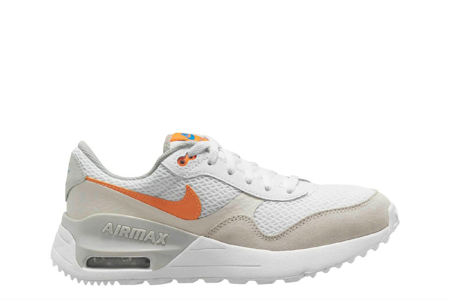 Кроссовки Air Max System Big Kids на шнуровке Nike, белый
Кроссовки Air Max System Big Kids на шнуровке Nike, белый