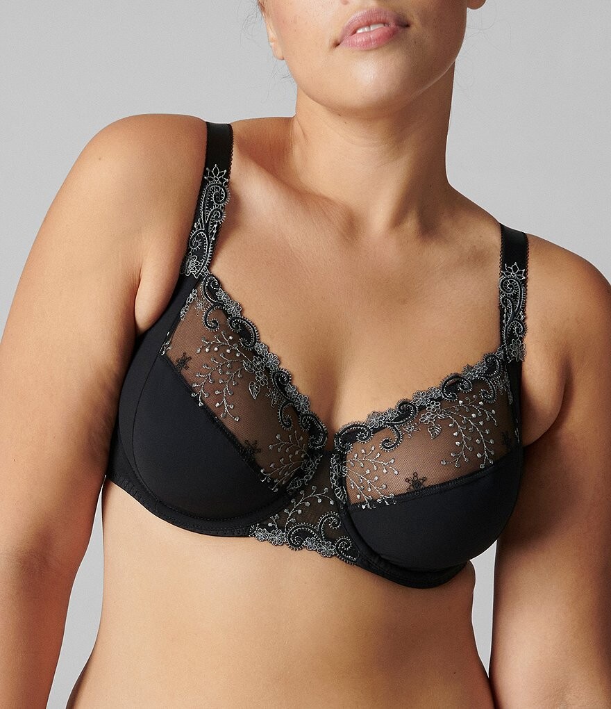 Simone Perele Delice Бюстгальтер на косточках с квадратной спиной и цветочной вышивкой, черный
Simone Perele Delice Бюстгальтер на косточках с квадратной спиной и цветочной вышивкой, черный