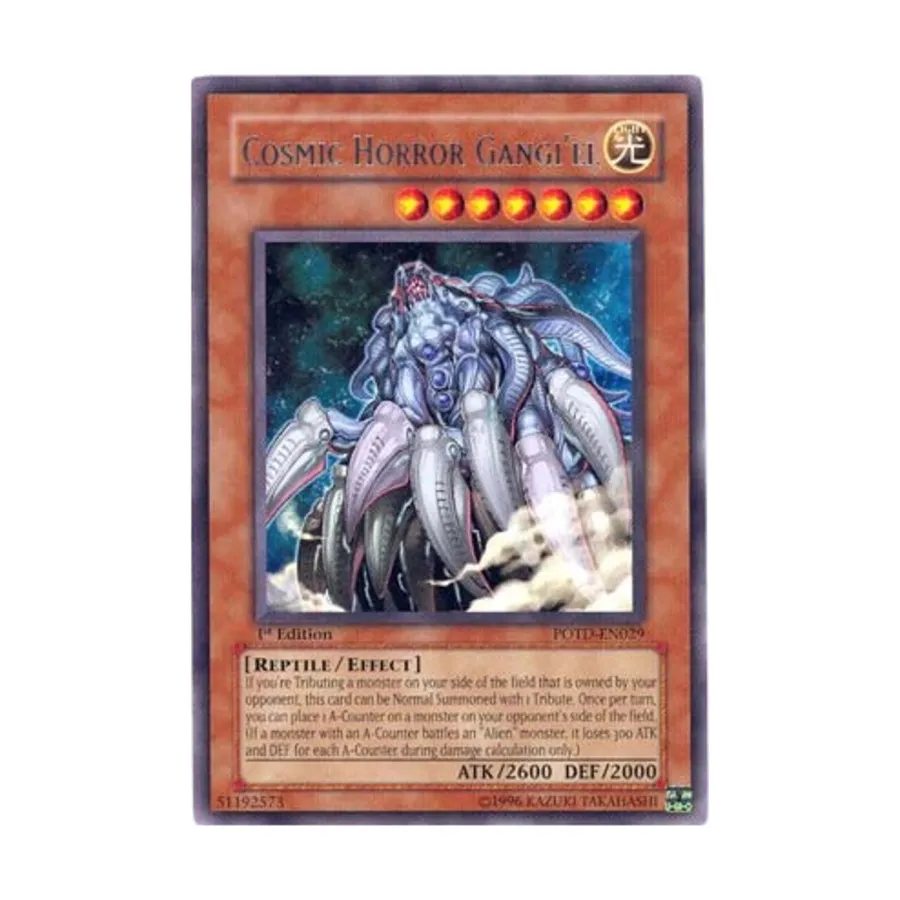 CCG Космический ужас Гангиэль (Редкий), Yu-Gi-Oh - Power of the Duelist - Singles
CCG Космический ужас Гангиэль (Редкий), Yu-Gi-Oh - Power of the Duelist - Singles