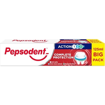 Зубная паста 125 мл Complete Protection Round Protection Большая упаковка 125 мл Pepsodent
Зубная паста 125 мл Complete Protection Round Protection Большая упаковка 125 мл Pepsodent