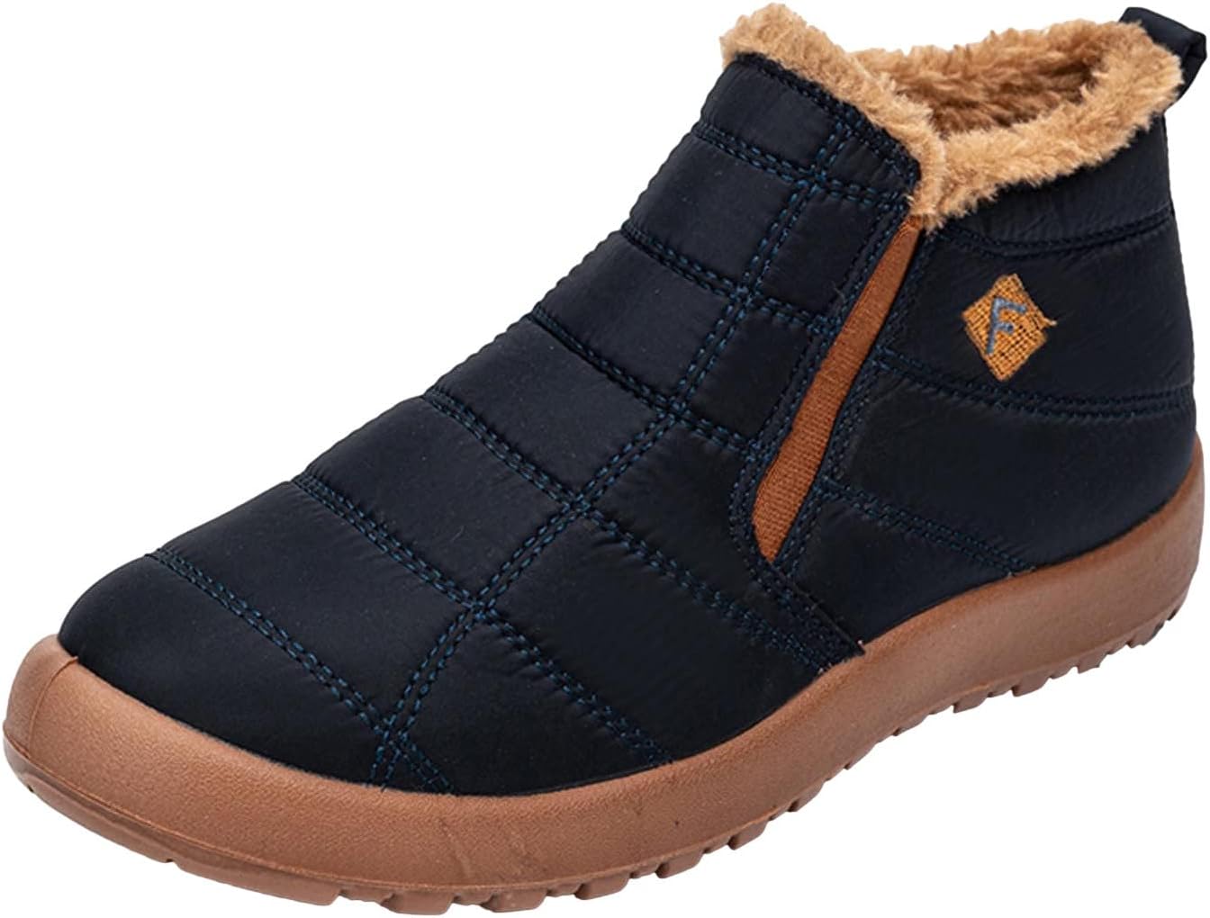 Hlysgo Мужские и женские зимние удобные теплые ботинки до щиколотки водонепроницаемые для улицы походов повседневные плоские зимние ботиночки, синий
Hlysgo Мужские и женские зимние удобные теплые ботинки до щиколотки водонепроницаемые для улицы походов повседневные плоские зимние ботиночки, синий