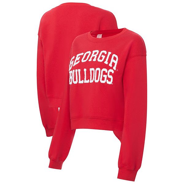 Женский красный свитшот кроп chenille georgia bulldogs Zoozatz
Женский красный свитшот кроп chenille georgia bulldogs Zoozatz