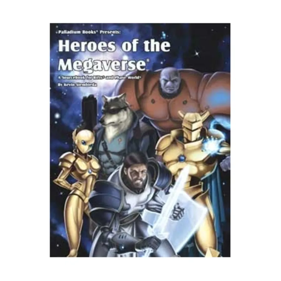 Heroes of the Megaverse, Rifts - Dimension Books, мягкая обложка
Heroes of the Megaverse, Rifts - Dimension Books, мягкая обложка