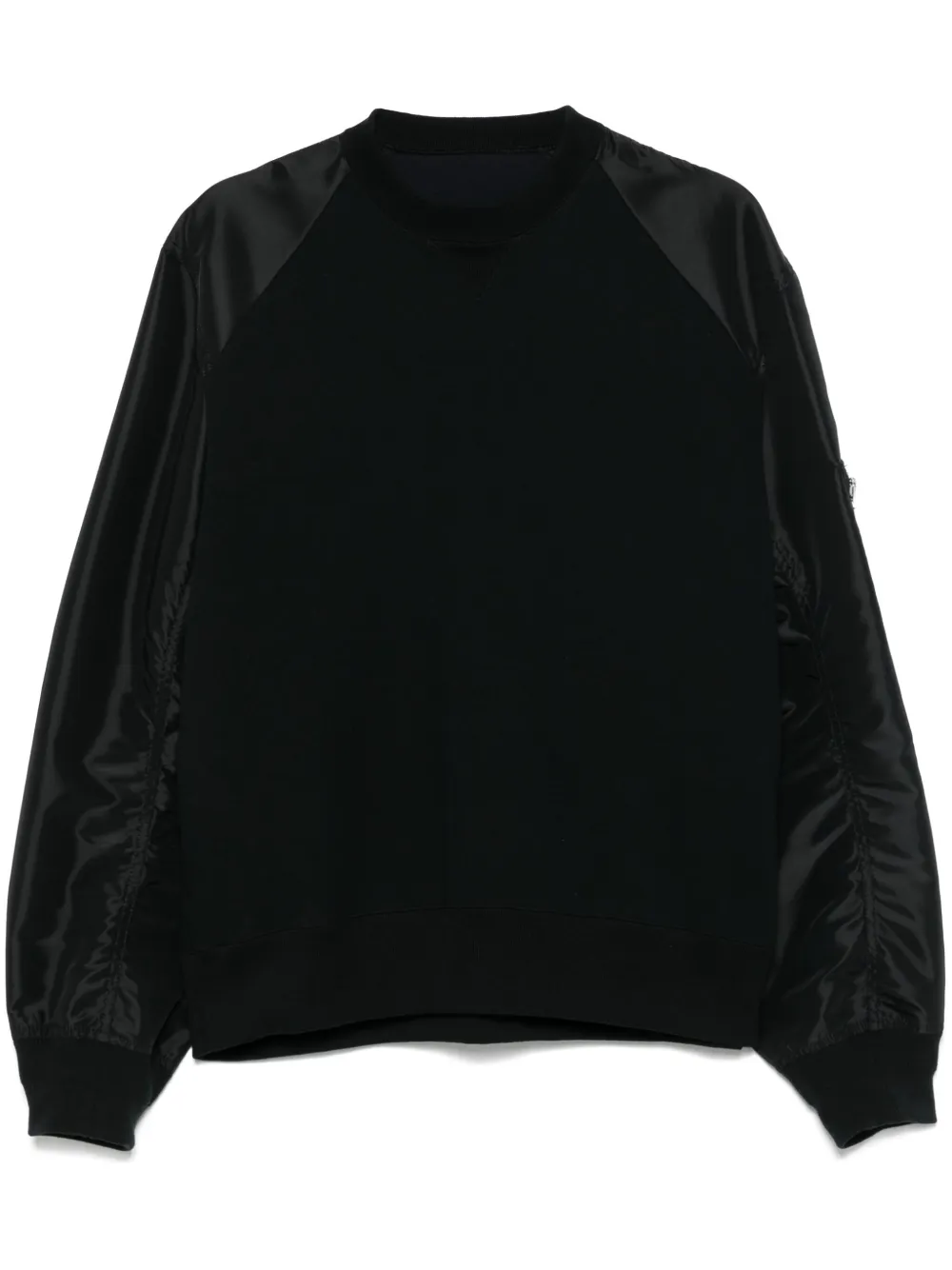 Толстовка с карманом на молнии Sacai, черный
Толстовка с карманом на молнии Sacai, черный