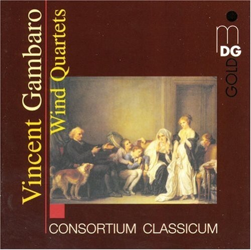 CD диск Gambaro / Consortium Classicum: Wind Quartets
CD диск Gambaro / Consortium Classicum: Wind Quartets