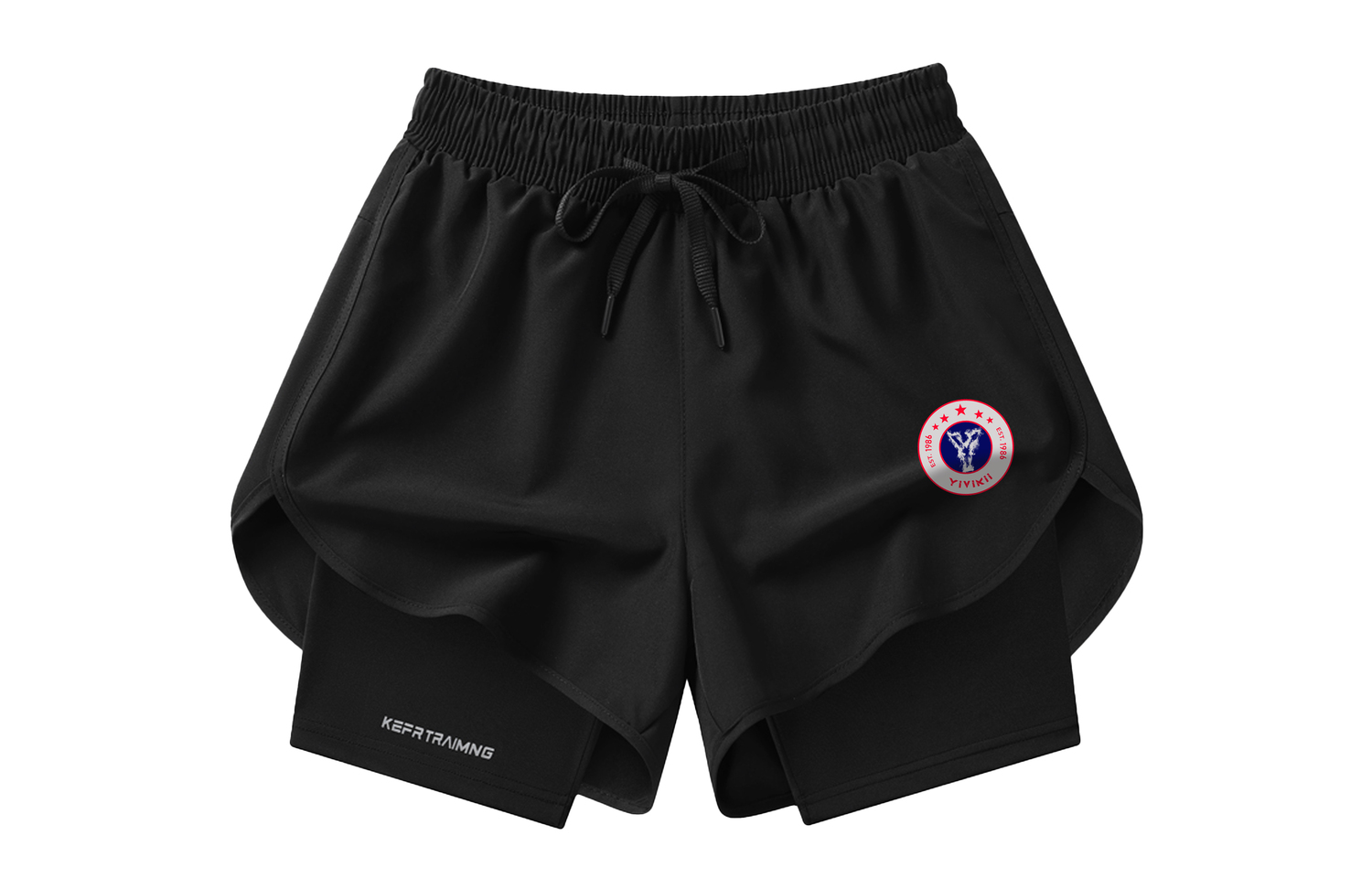 Спортивные шорты унисекс YIVIKII, черный
Спортивные шорты унисекс YIVIKII, черный