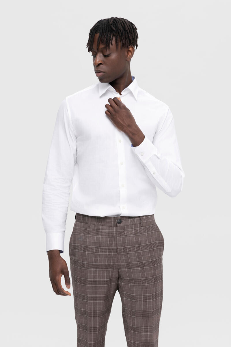 Рубашка Slim Fit из органического хлопка. Selected, белый
Рубашка Slim Fit из органического хлопка. Selected, белый