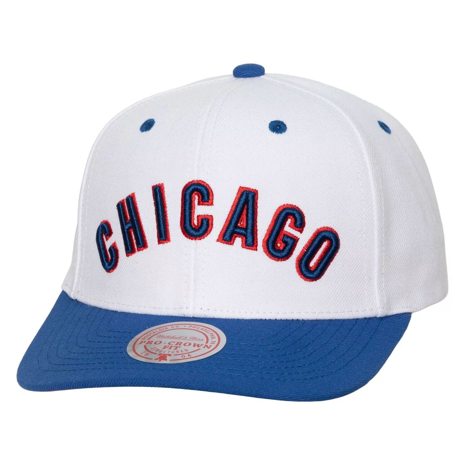 Мужская белая кепка Mitchell & Ness Chicago Cubs Cooperstown Collection Pro Crown Snapback
Мужская белая кепка Mitchell & Ness Chicago Cubs Cooperstown Collection Pro Crown Snapback