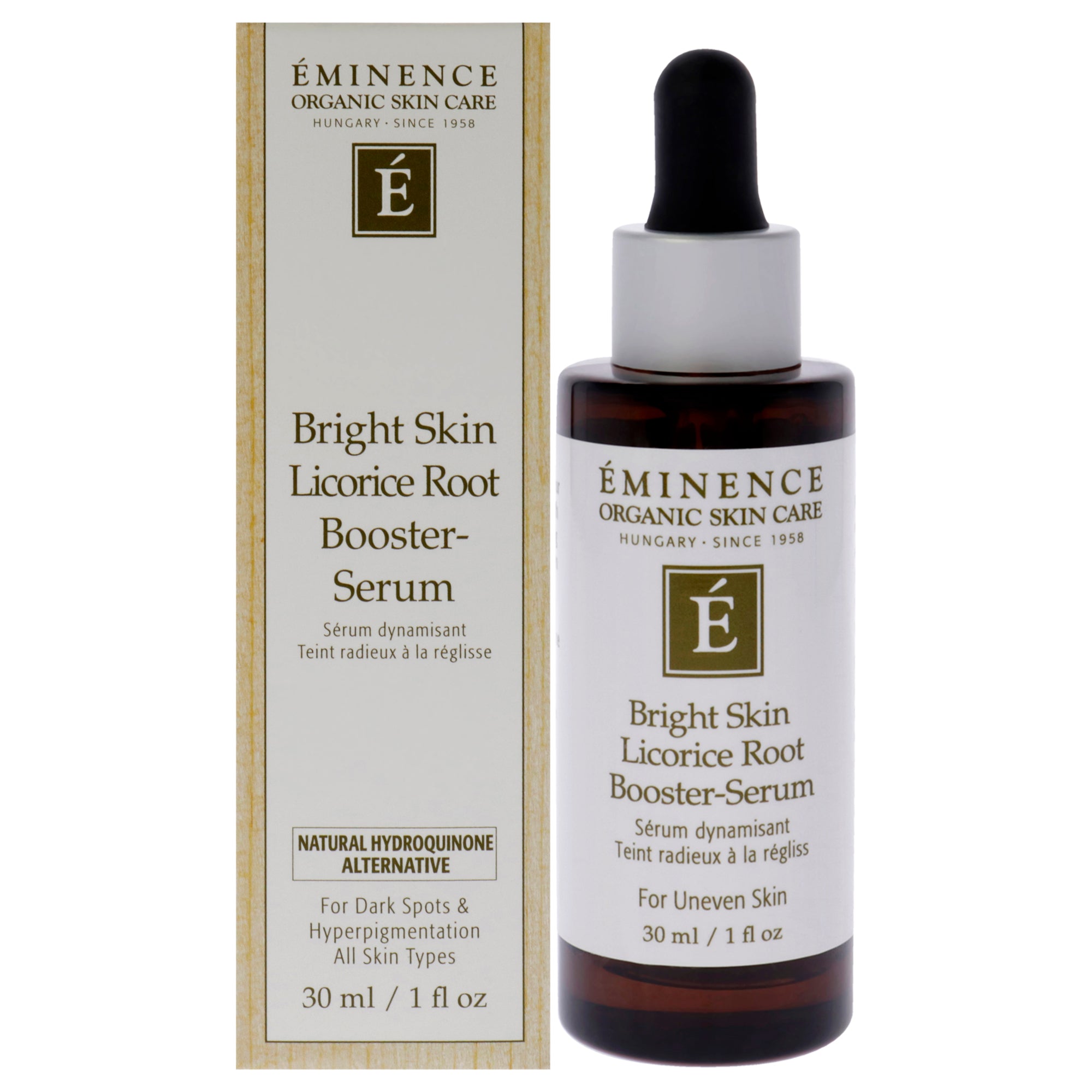 Сыворотка-бустер Bright Skin Licorice Root Booster-Serum от Eminence для мужчин и женщин - 1 унция Eminence, 1 Oz
Сыворотка-бустер Bright Skin Licorice Root Booster-Serum от Eminence для мужчин и женщин - 1 унция Eminence, 1 Oz
