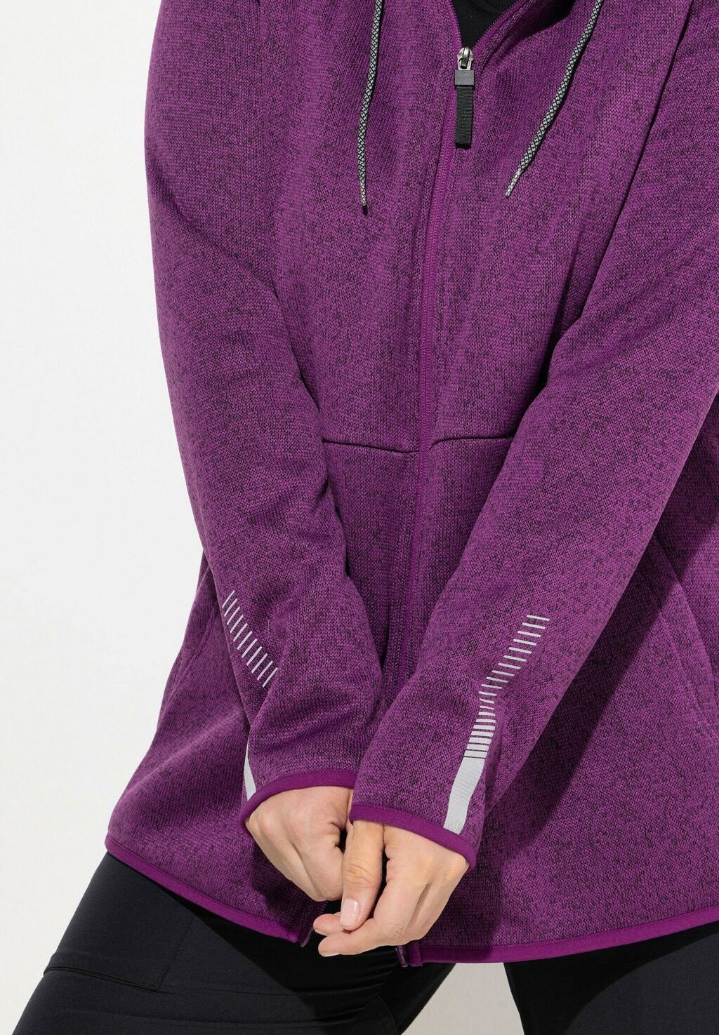 Флисовая куртка Ulla Popken, фиолетовый
Флисовая куртка Ulla Popken, фиолетовый