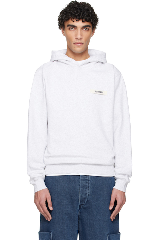 Jacquemus Серая толстовка с капюшоном "The Gros Grain"
Jacquemus Серая толстовка с капюшоном "The Gros Grain"