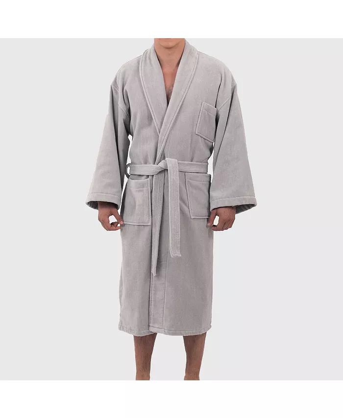 Мужской махровый халат из 100% хлопка, супервпитывающий, для отеля и спа Alpine Swiss, серый
Мужской махровый халат из 100% хлопка, супервпитывающий, для отеля и спа Alpine Swiss, серый