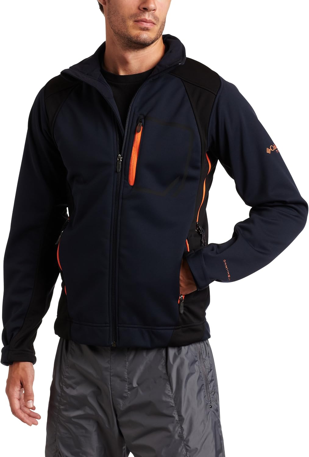 Толстовка Columbia Men's Key Three Softshell, Abyss/Black/Hot Shot
Толстовка Columbia Men's Key Three Softshell, Abyss/Black/Hot Shot