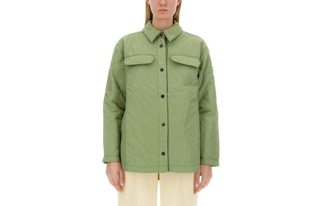 Куртка-рубашка Albany с стеганой отделкой и пуговицами Canada Goose, зеленый
Куртка-рубашка Albany с стеганой отделкой и пуговицами Canada Goose, зеленый